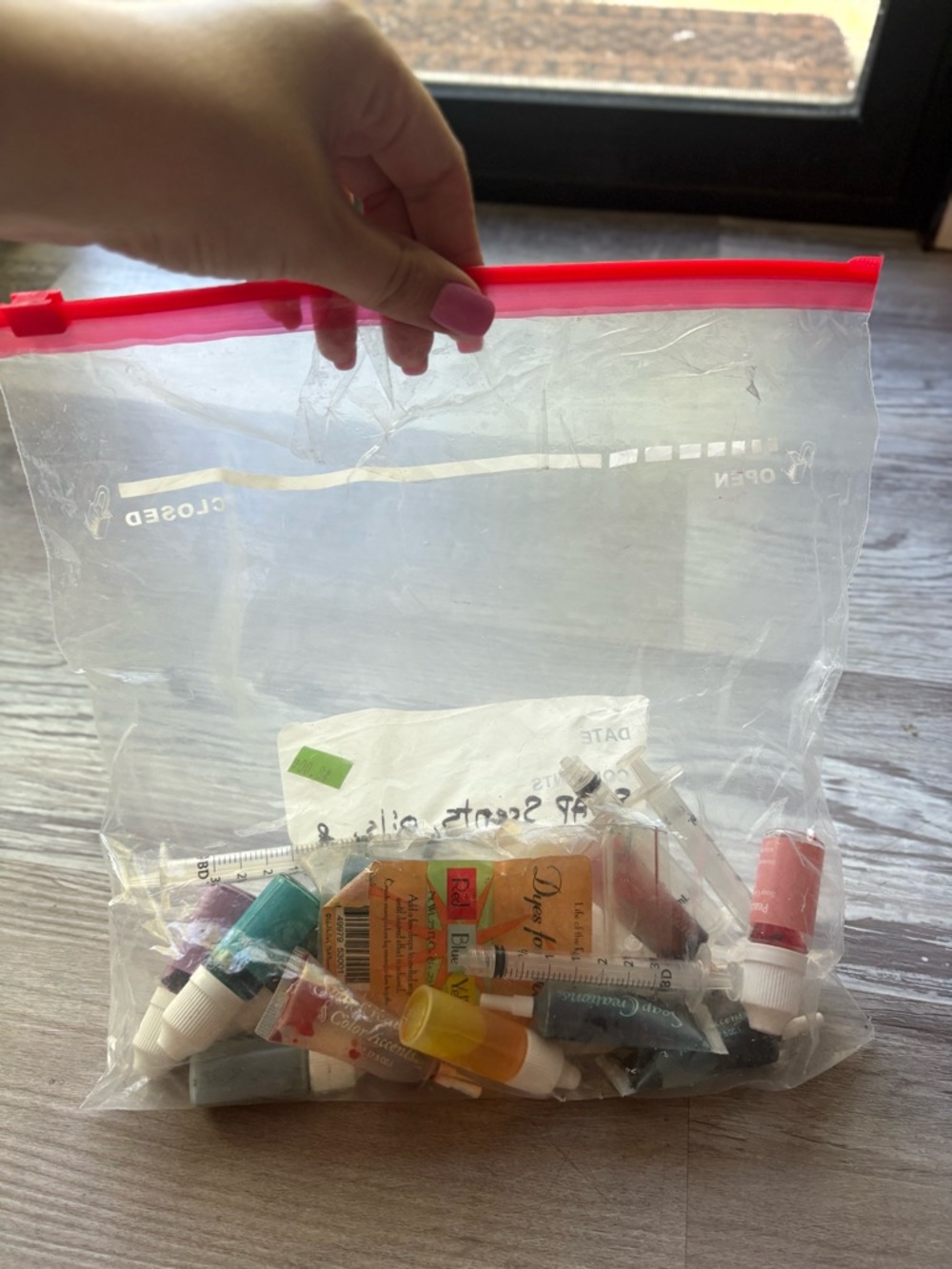 Bundle of dyes for soaps and other projects and crafts